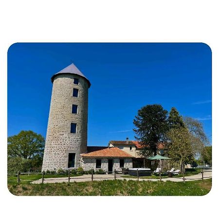 Villa Loue Ancien Moulin A Vent Avec Piscine Et Jacuzzi Neuvy-Bouin Exterior foto